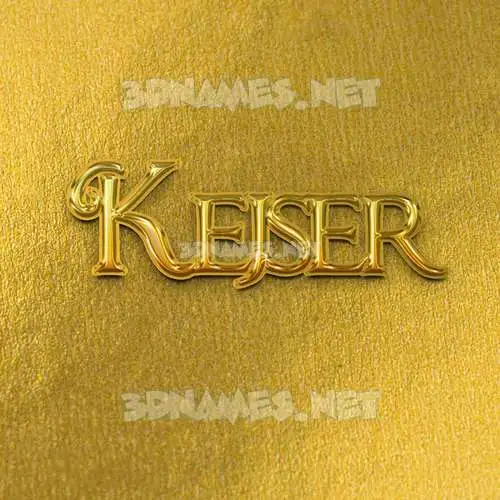 kejser in All Gold style - 3D name wallpaper kejser in All Gold style - 3D name wallpaper