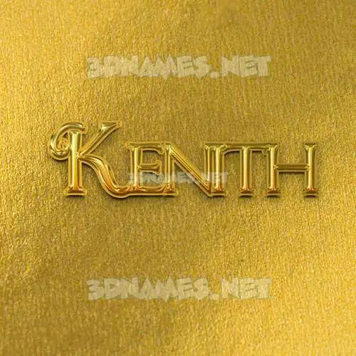 kenith in All Gold style - 3D name wallpaper kenith in All Gold style - 3D name wallpaper