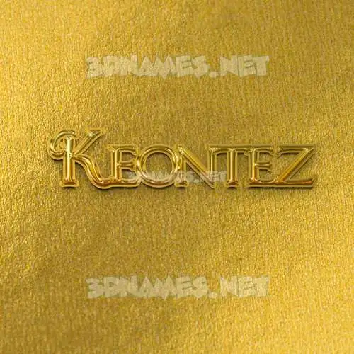 keontez in All Gold style - 3D name wallpaper keontez in All Gold style - 3D name wallpaper