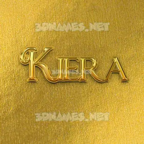 kiera in All Gold style - 3D name wallpaper kiera in All Gold style - 3D name wallpaper