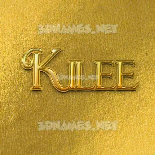 kilee in All Gold style - 3D name wallpaper kilee in All Gold style - 3D name wallpaper
