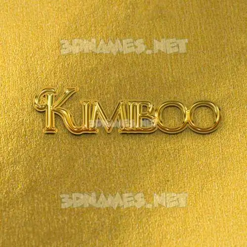 kimiboo in All Gold style - 3D name wallpaper kimiboo in All Gold style - 3D name wallpaper