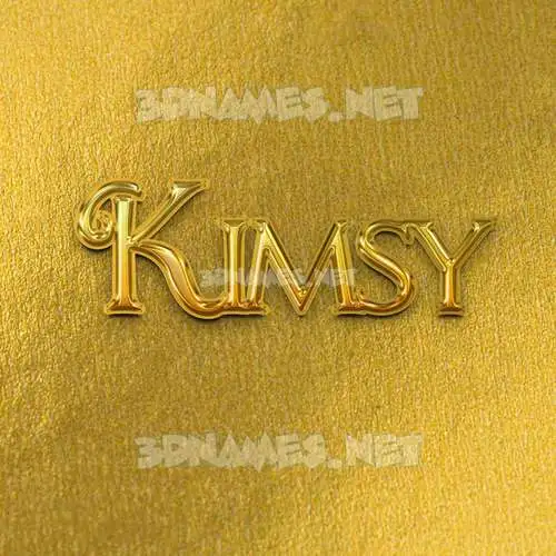 kimsy in All Gold style - 3D name wallpaper kimsy in All Gold style - 3D name wallpaper