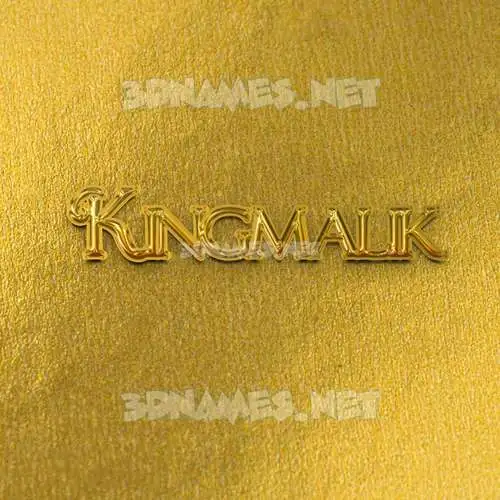 kingmalik in All Gold style - 3D name wallpaper kingmalik in All Gold style - 3D name wallpaper