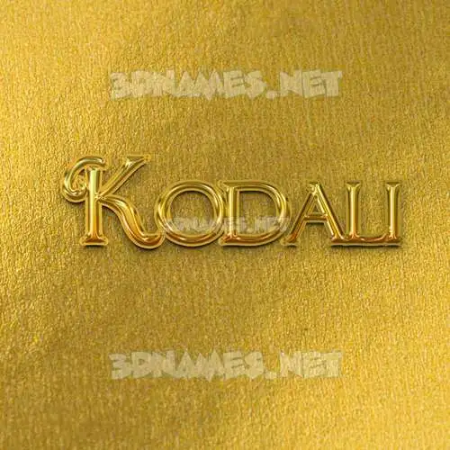 kodali in All Gold style - 3D name wallpaper kodali in All Gold style - 3D name wallpaper