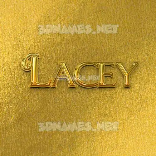 lacey in All Gold style - 3D name wallpaper lacey in All Gold style - 3D name wallpaper