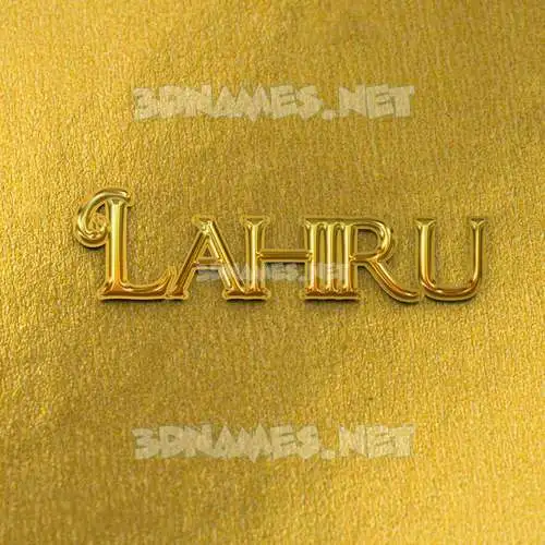 lahiru in All Gold style - 3D name wallpaper lahiru in All Gold style - 3D name wallpaper