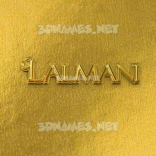 lalmani in All Gold style - 3D name wallpaper lalmani in All Gold style - 3D name wallpaper