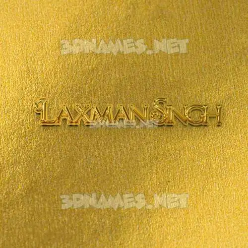 laxman singh in All Gold style - 3D name wallpaper laxman singh in All Gold style - 3D name wallpaper