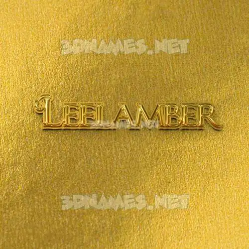 leelamber in All Gold style - 3D name wallpaper leelamber in All Gold style - 3D name wallpaper