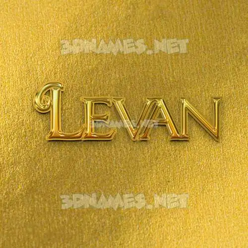 levan in All Gold style - 3D name wallpaper levan in All Gold style - 3D name wallpaper