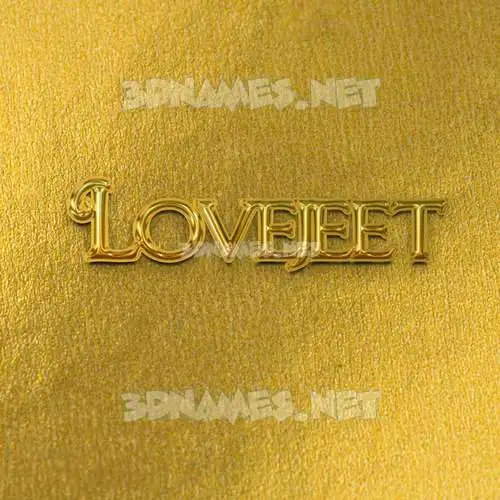 lovejeet in All Gold style - 3D name wallpaper
