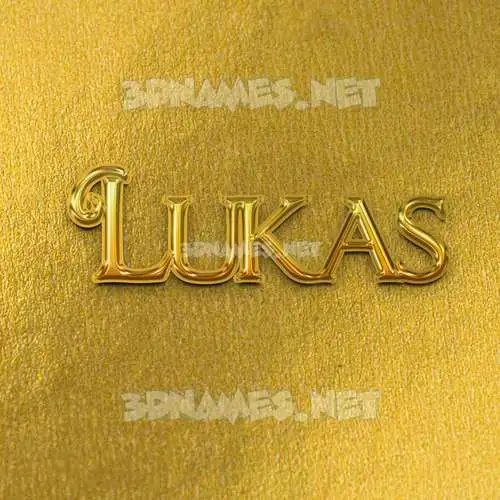 lukas in All Gold style - 3D name wallpaper lukas in All Gold style - 3D name wallpaper