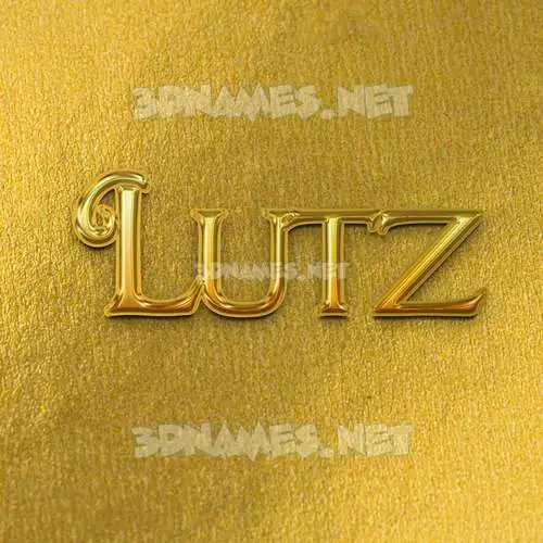 lutz in All Gold style - 3D name wallpaper lutz in All Gold style - 3D name wallpaper
