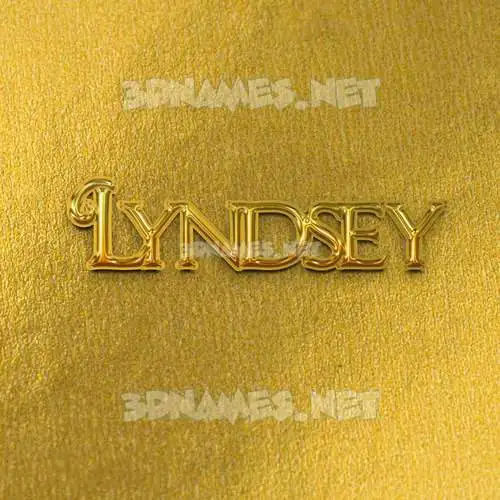 lyndsey in All Gold style - 3D name wallpaper lyndsey in All Gold style - 3D name wallpaper