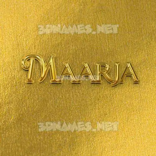 maarja in All Gold style - 3D name wallpaper maarja in All Gold style - 3D name wallpaper