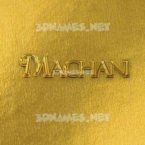 machani in All Gold style - 3D name wallpaper machani in All Gold style - 3D name wallpaper