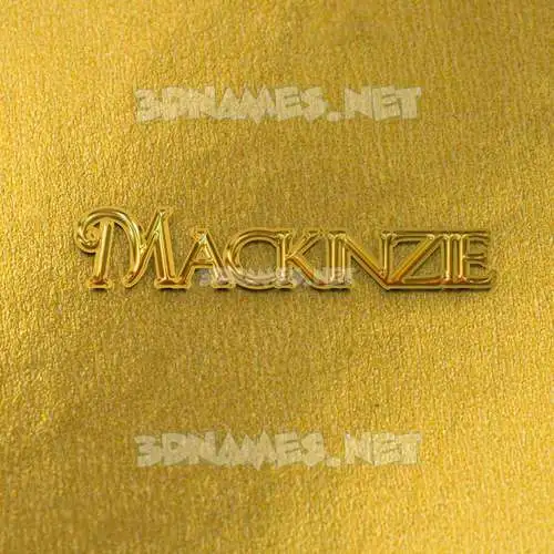 mackinzie in All Gold style - 3D name wallpaper mackinzie in All Gold style - 3D name wallpaper