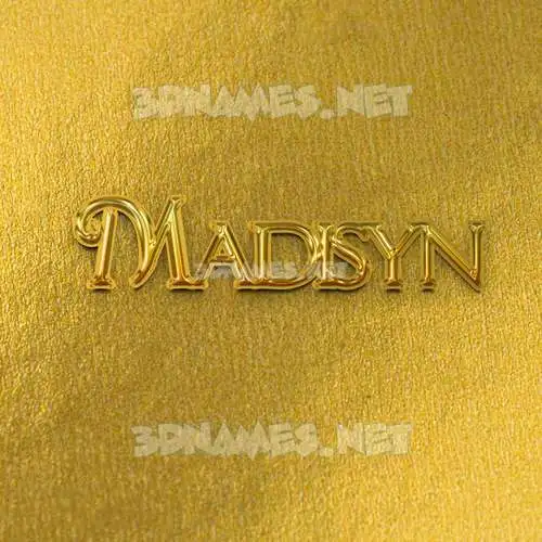 madisyn in All Gold style - 3D name wallpaper madisyn in All Gold style - 3D name wallpaper