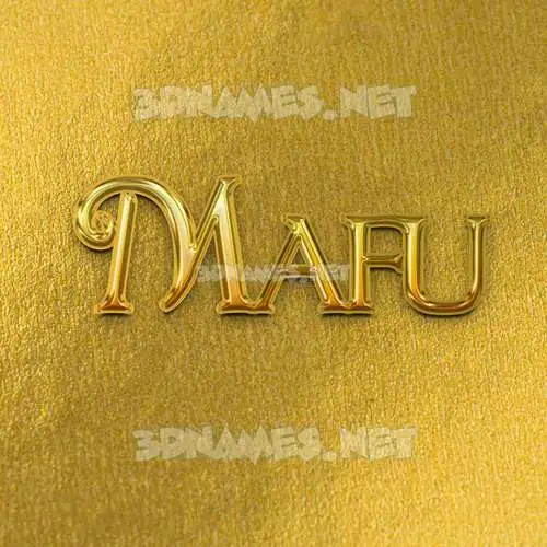 mafu in All Gold style - 3D name wallpaper mafu in All Gold style - 3D name wallpaper