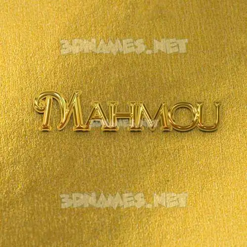 mahmou in All Gold style - 3D name wallpaper mahmou in All Gold style - 3D name wallpaper