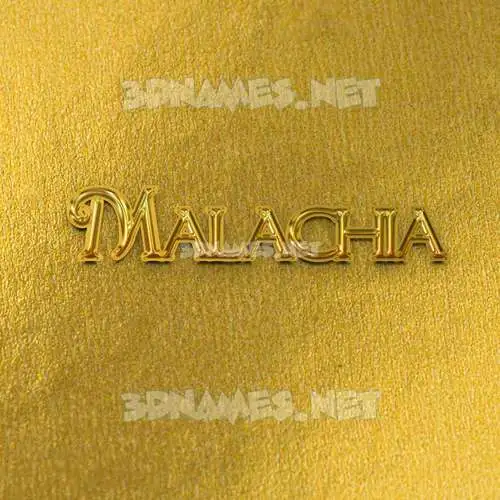 malachia in All Gold style - 3D name wallpaper malachia in All Gold style - 3D name wallpaper