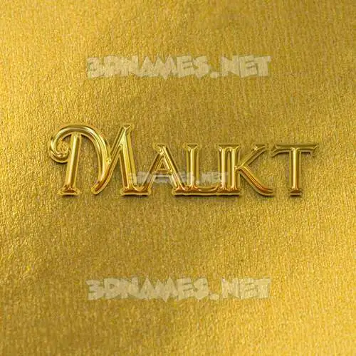 malikt in All Gold style - 3D name wallpaper malikt in All Gold style - 3D name wallpaper