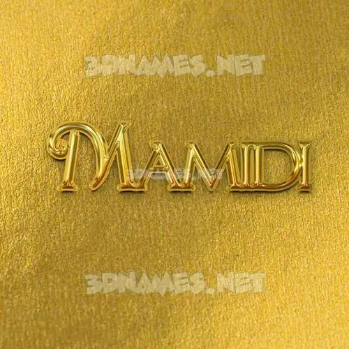 mamidi in All Gold style - 3D name wallpaper mamidi in All Gold style - 3D name wallpaper