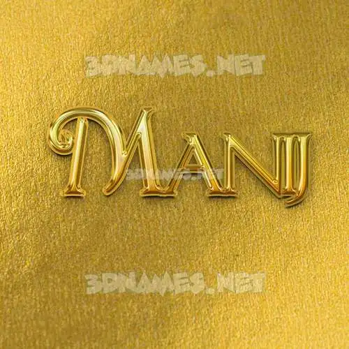 manij in All Gold style - 3D name wallpaper manij in All Gold style - 3D name wallpaper