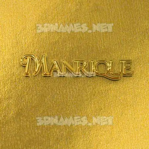 manrique in All Gold style - 3D name wallpaper manrique in All Gold style - 3D name wallpaper