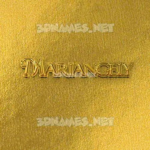 mariangely in All Gold style - 3D name wallpaper mariangely in All Gold style - 3D name wallpaper
