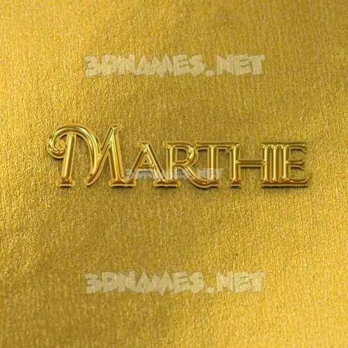marthie in All Gold style - 3D name wallpaper marthie in All Gold style - 3D name wallpaper