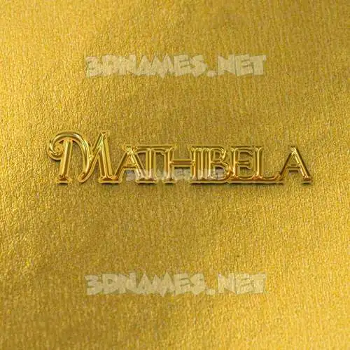mathibela in All Gold style - 3D name wallpaper mathibela in All Gold style - 3D name wallpaper