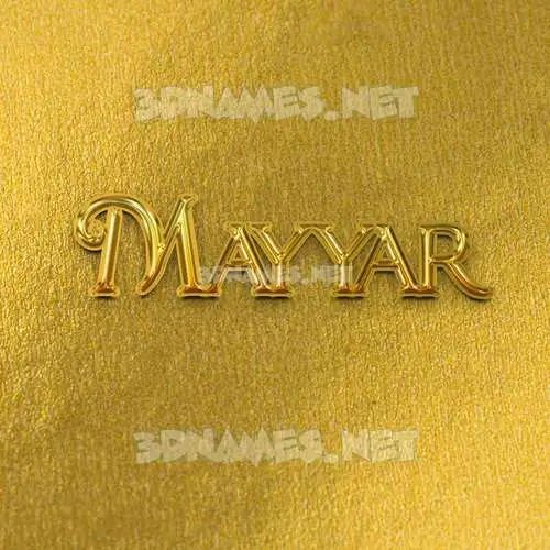 mayyar in All Gold style - 3D name wallpaper mayyar in All Gold style - 3D name wallpaper