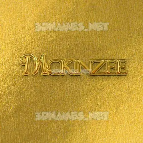 mckinzee in All Gold style - 3D name wallpaper mckinzee in All Gold style - 3D name wallpaper