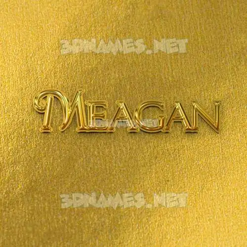 meagan in All Gold style - 3D name wallpaper meagan in All Gold style - 3D name wallpaper