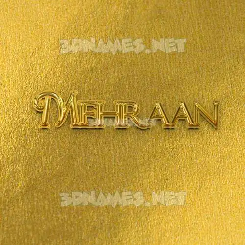 mehraan in All Gold style - 3D name wallpaper mehraan in All Gold style - 3D name wallpaper