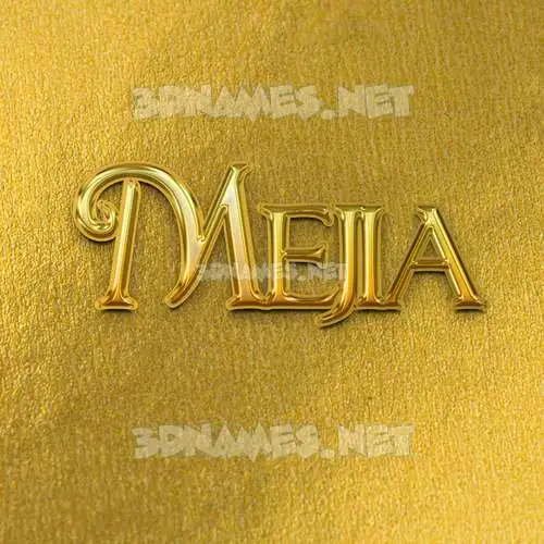 mejia in All Gold style - 3D name wallpaper mejia in All Gold style - 3D name wallpaper