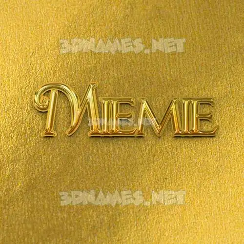 miemie in All Gold style - 3D name wallpaper miemie in All Gold style - 3D name wallpaper