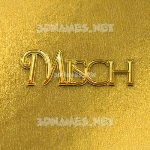misch in All Gold style - 3D name wallpaper misch in All Gold style - 3D name wallpaper