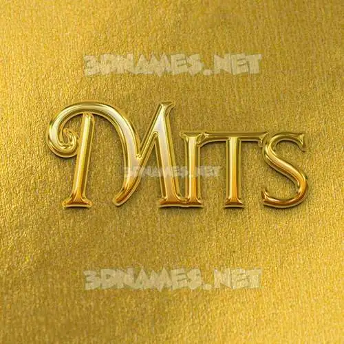 mits in All Gold style - 3D name wallpaper mits in All Gold style - 3D name wallpaper