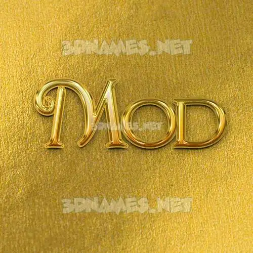 mod in All Gold style - 3D name wallpaper mod in All Gold style - 3D name wallpaper