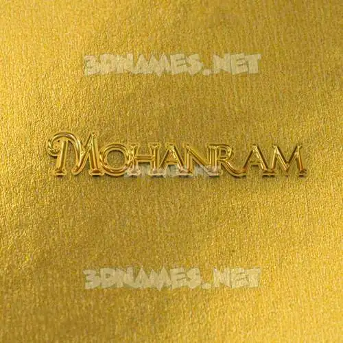 mohanram in All Gold style - 3D name wallpaper mohanram in All Gold style - 3D name wallpaper