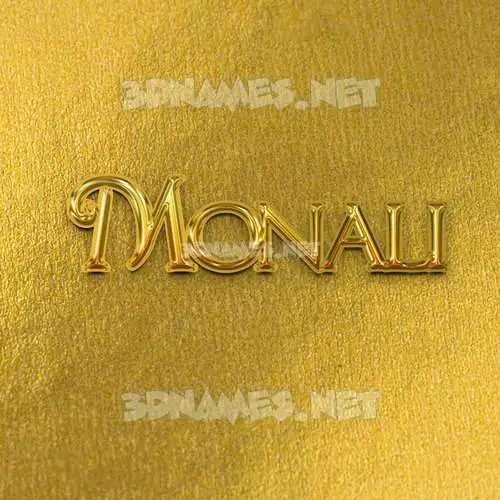 monali in All Gold style - 3D name wallpaper monali in All Gold style - 3D name wallpaper
