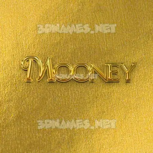 mooney in All Gold style - 3D name wallpaper mooney in All Gold style - 3D name wallpaper
