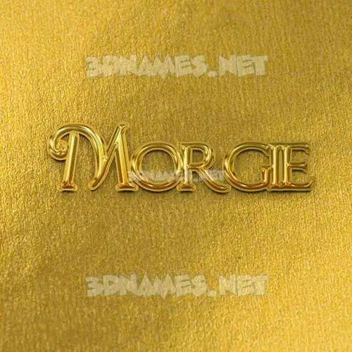 morgie in All Gold style - 3D name wallpaper morgie in All Gold style - 3D name wallpaper