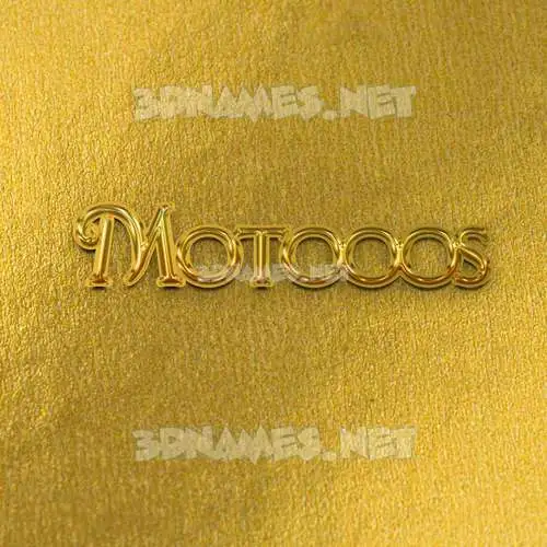 motooos in All Gold style - 3D name wallpaper motooos in All Gold style - 3D name wallpaper