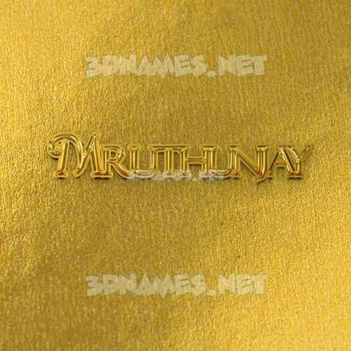 mruthunjay in All Gold style - 3D name wallpaper mruthunjay in All Gold style - 3D name wallpaper