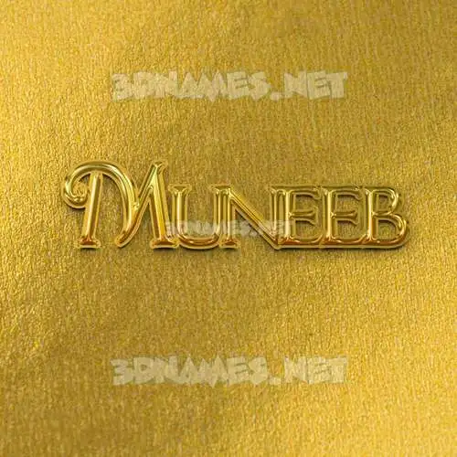 muneeb in All Gold style - 3D name wallpaper muneeb in All Gold style - 3D name wallpaper