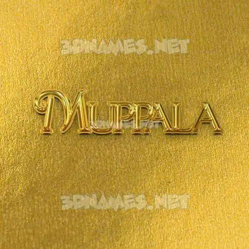 muppala in All Gold style - 3D name wallpaper muppala in All Gold style - 3D name wallpaper